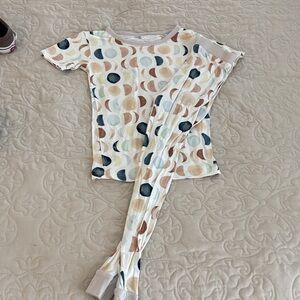 Little Sleepies Multicolor Moon Phase Pajama Set